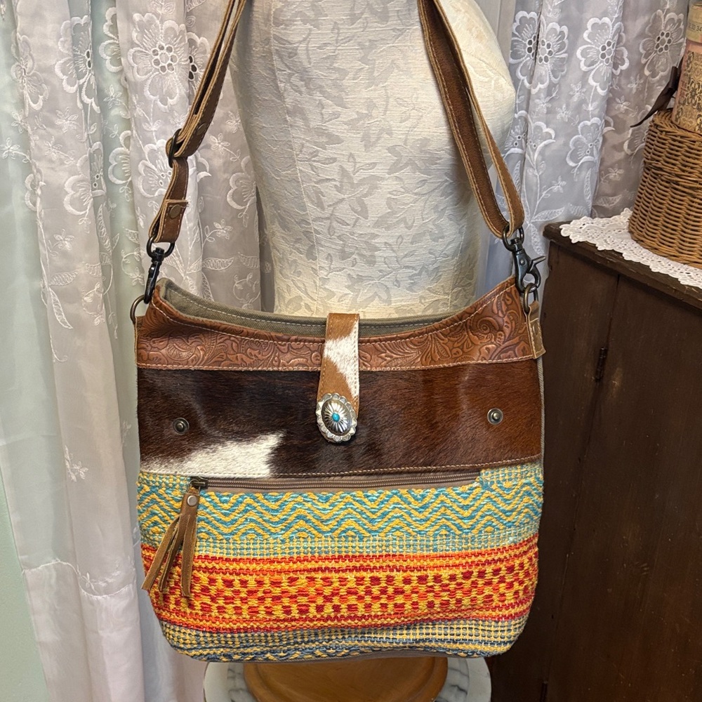 Myra Bag Immaculate Fields Satchel Bag S-3782